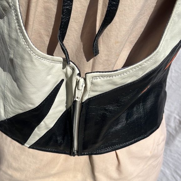 Vintage Tony Stewart Nascar Leather Vest The Home Depot XXL - Picture 5 of 13